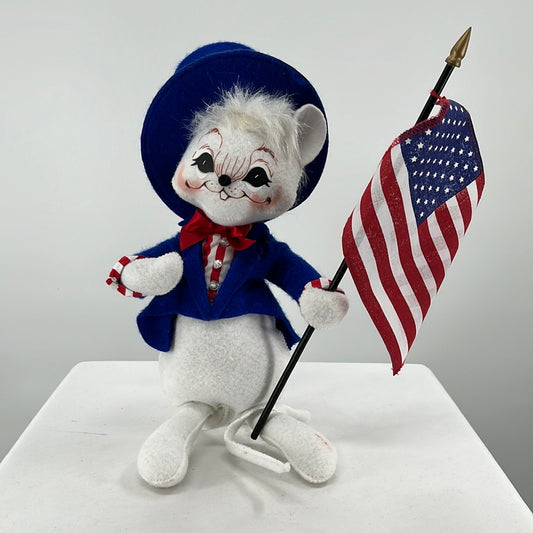 Patriotic Mouse Annalee Doll