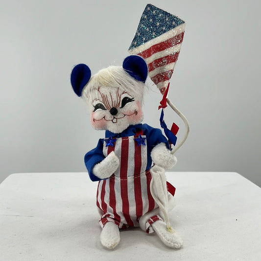 USA Overall Mouse Annalee Doll