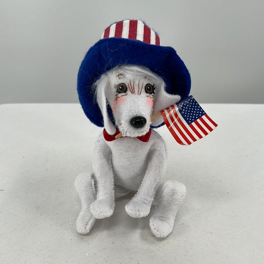 Patriotic Pup Annalee Doll