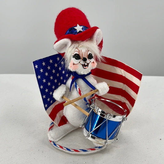 July 4th Drummer Mouse Annalee Doll