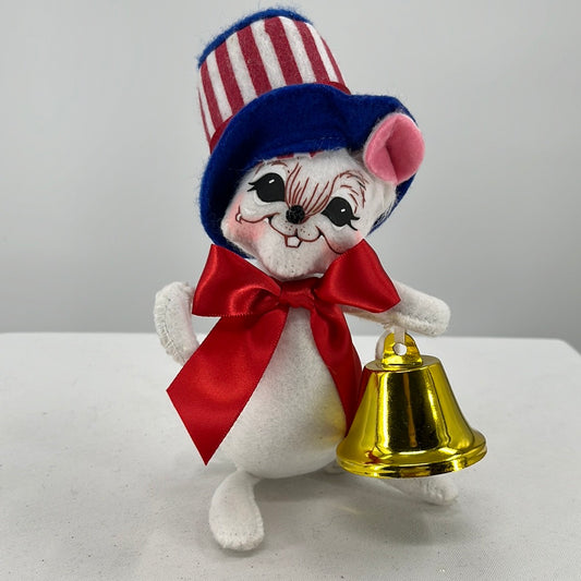 July 4th Bell Mouse Annalee Doll