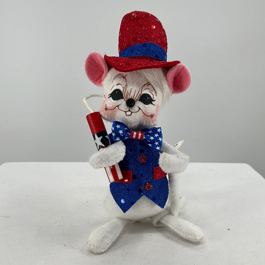 July 4th Firework Mouse Annalee Doll