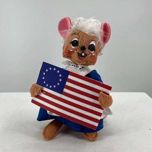 Betsy Ross Mouse Annalee Doll