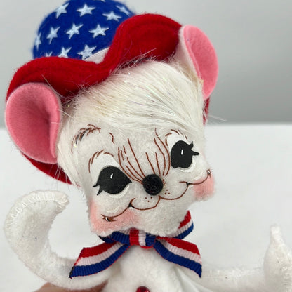 Patriotic Boy Mouse Annalee Doll