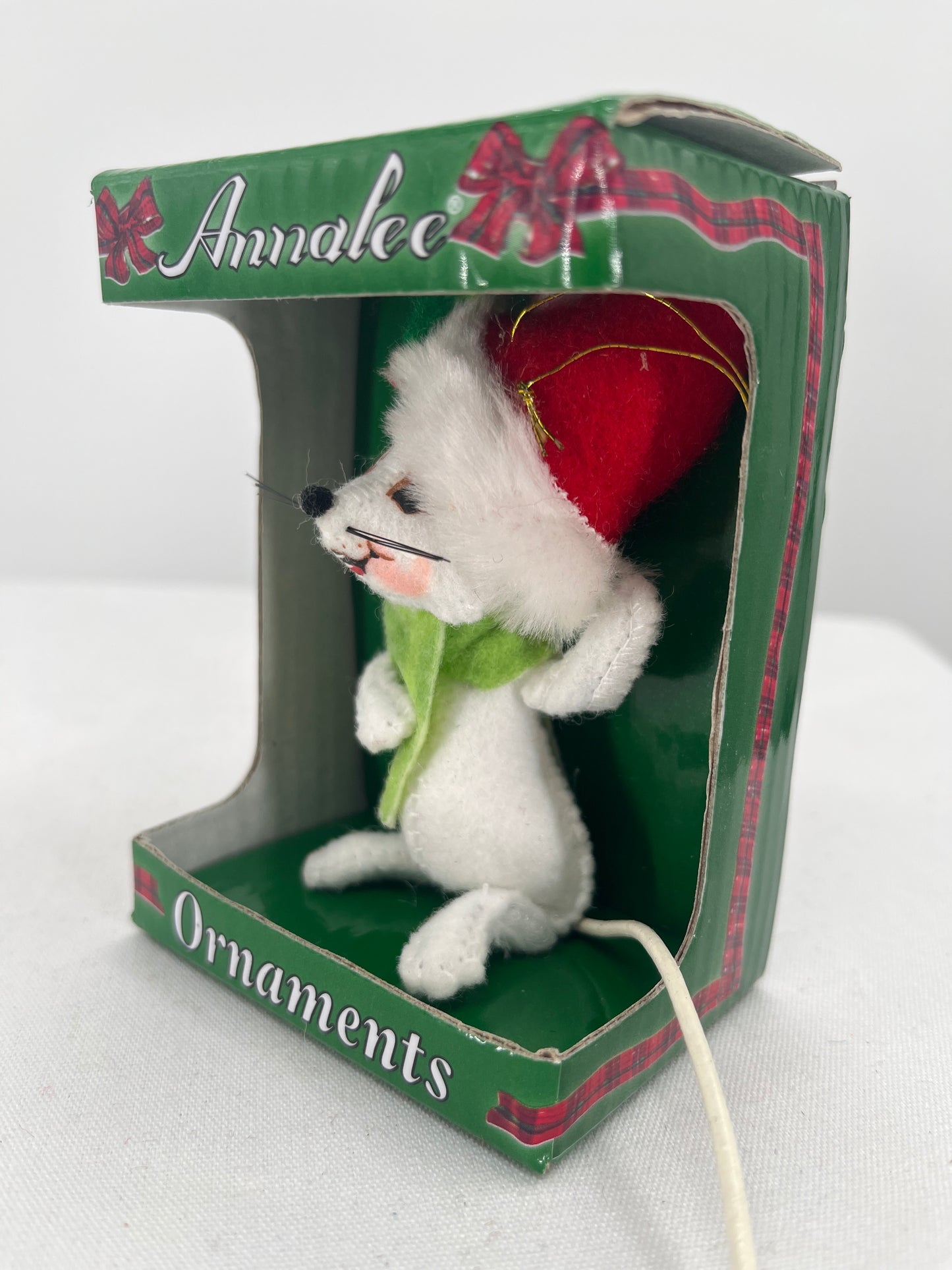 Snowflake Mouse Annalee Doll Ornament 3"