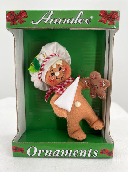 Gingerbread Chef Annalee Doll Ornament 4”