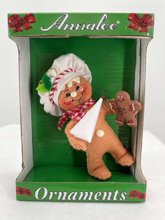 Gingerbread Chef Annalee Doll Ornament 4”