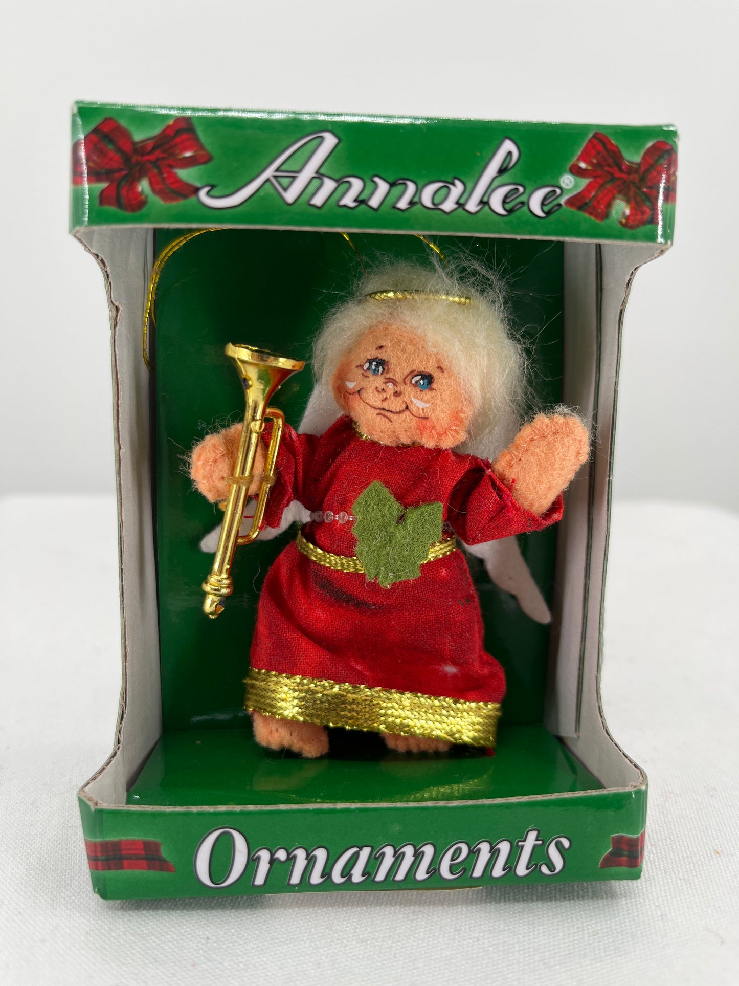 Christmas Delights Angel Annalee Doll Ornament 3”