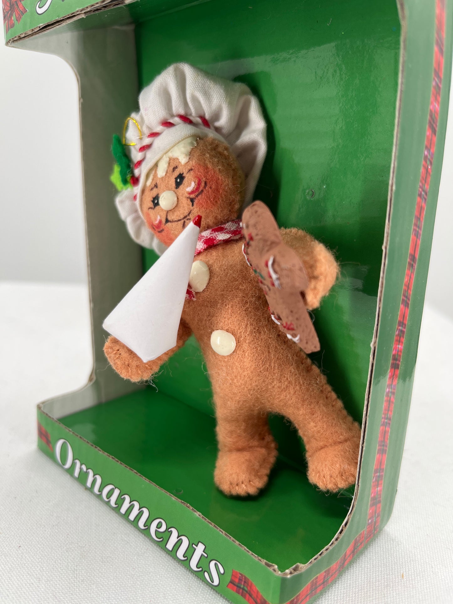 Gingerbread Chef Annalee Doll Ornament 4”