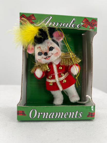 Marching Mouse Annalee Doll Ornament 3”