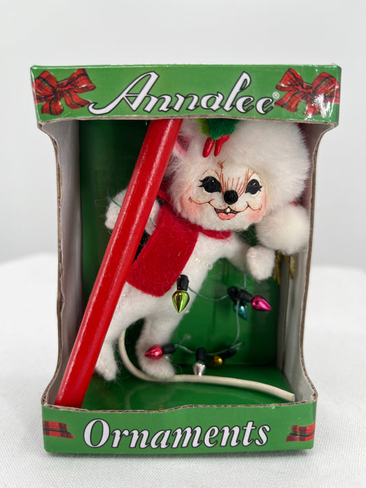 Light Up My Tree Mouse Annalee Doll Ornament 3”