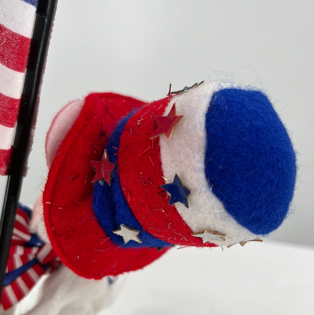 Patriotic Boy Mouse Annalee Doll