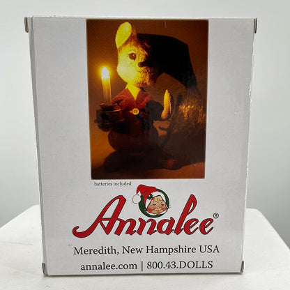 Nightshirt Mouse with Candle Christmas Annalee Doll, Macy's Exclusive, 8"