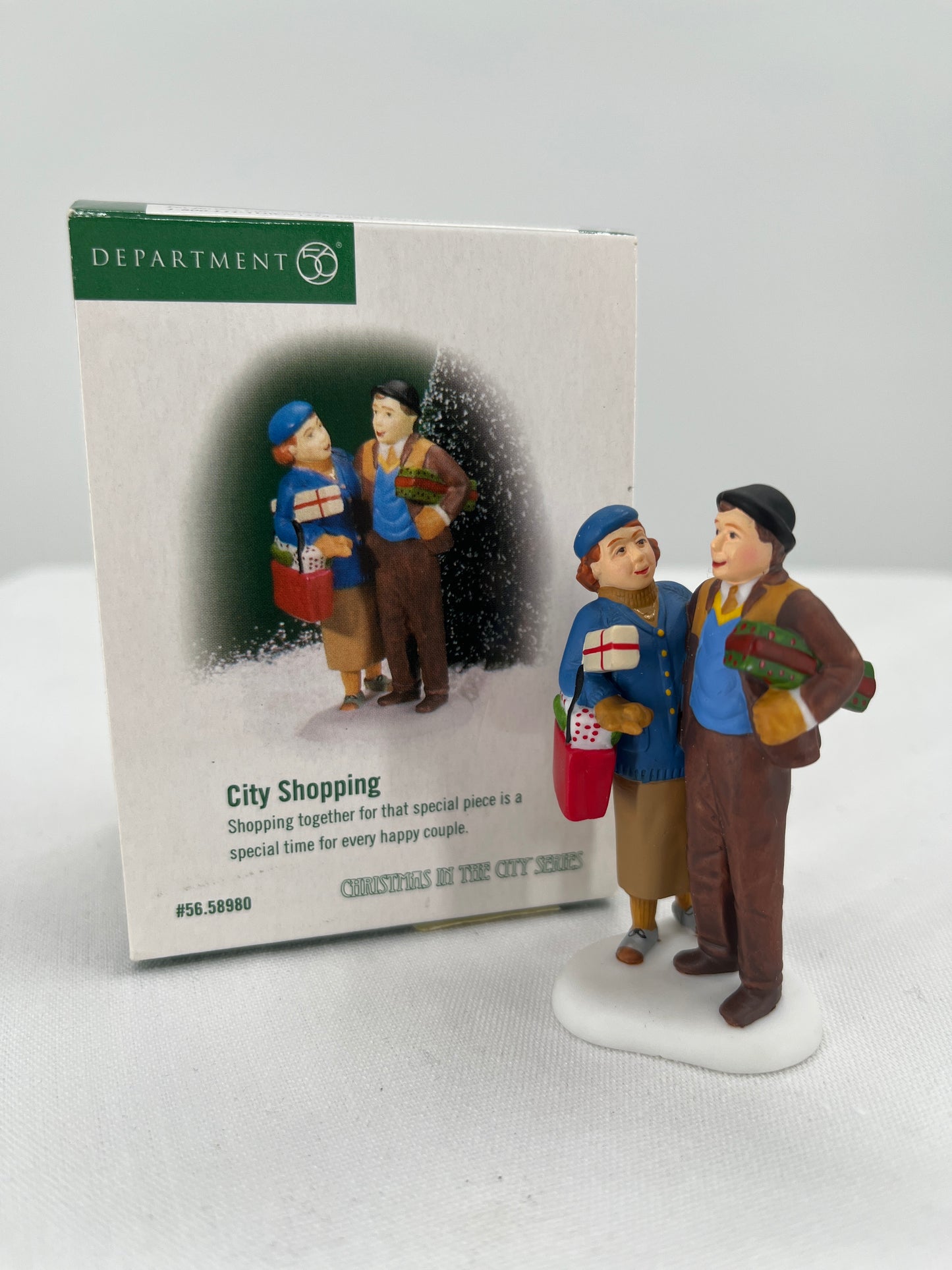 Department 56 Christmas in the City “City Shopping”