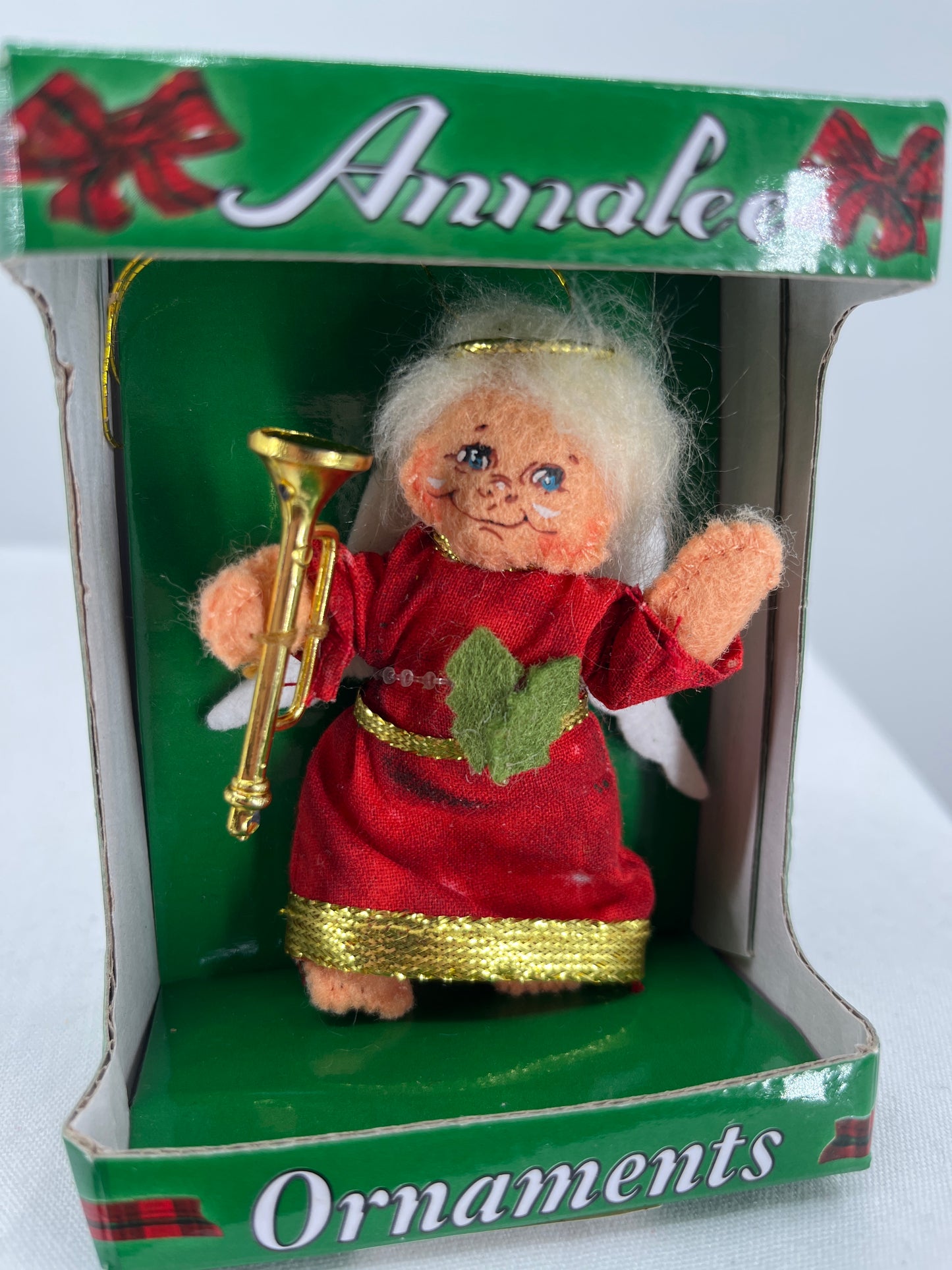 Christmas Delights Angel Annalee Doll Ornament 3”