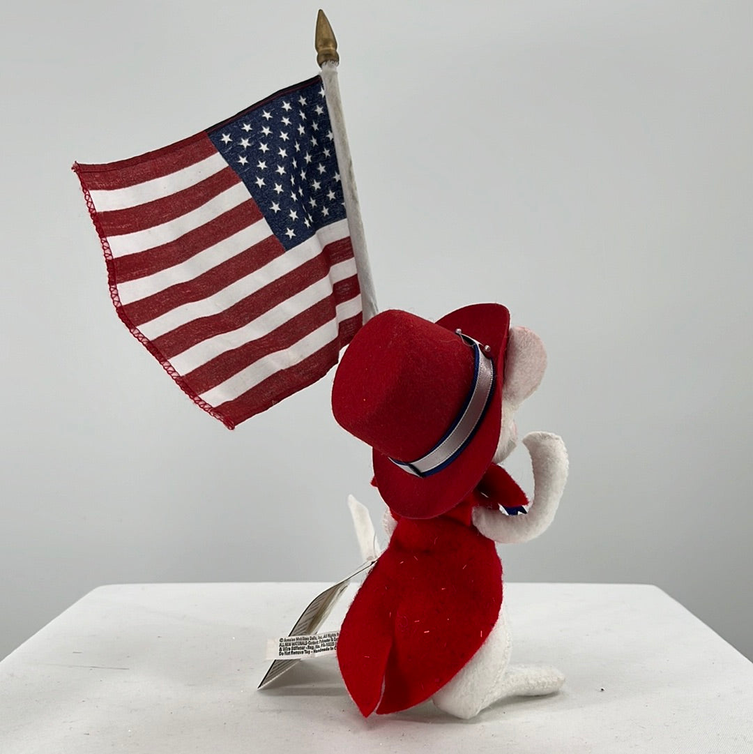 Patriotic Boy Mouse Annalee Doll