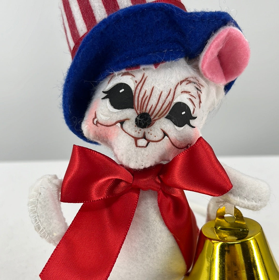 July 4th Bell Mouse Annalee Doll