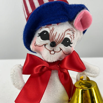 July 4th Bell Mouse Annalee Doll