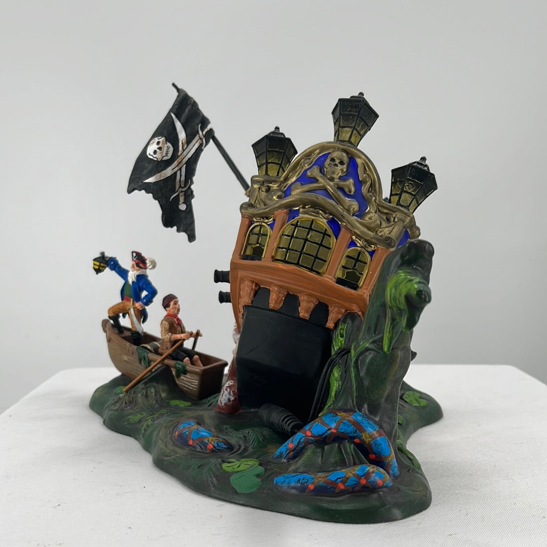 Dept 56 halloween Ship fashion of the Phantoms *RETIRED*