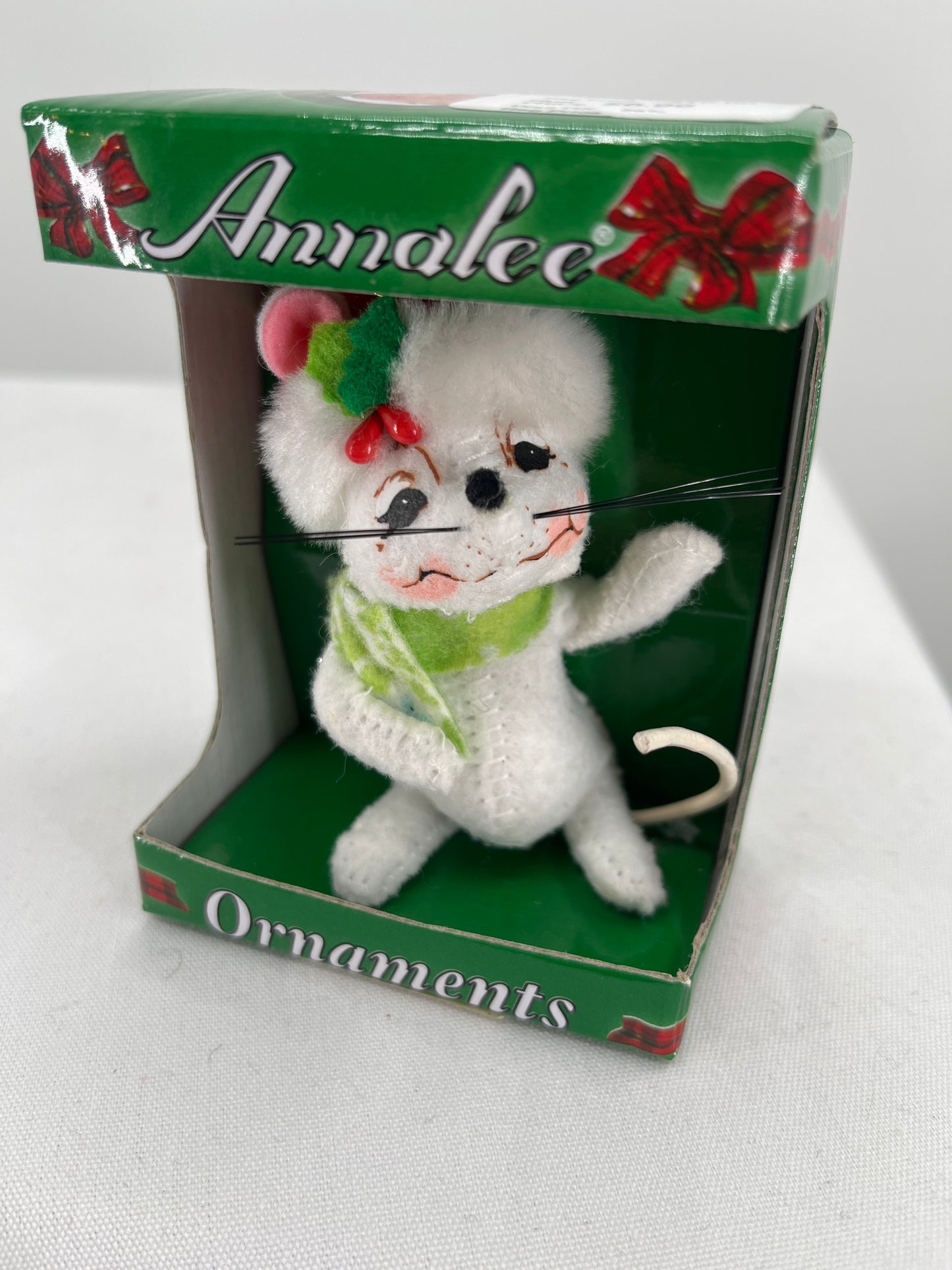 Snowflake Mouse Annalee Doll Ornament 3"