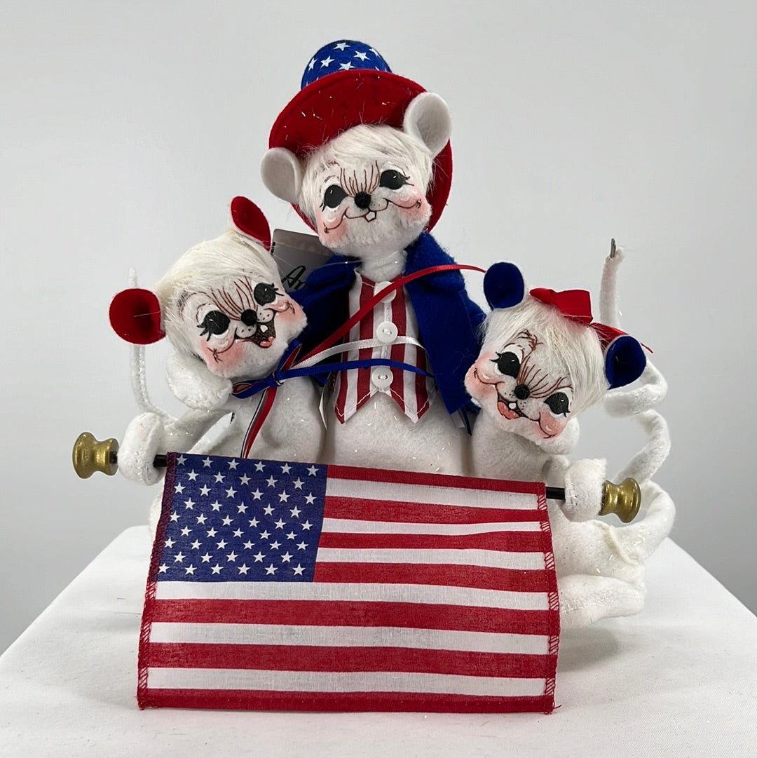 Patriotic Bunch Annalee Doll