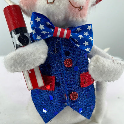 July 4th Firework Mouse Annalee Doll