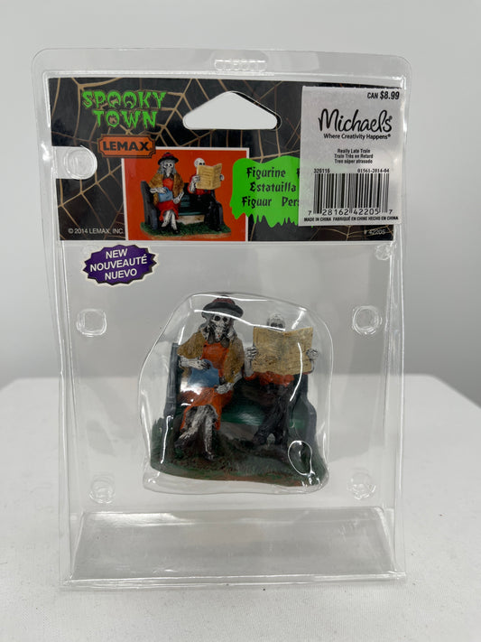 Lemax Spookytown "Really Late Train" Figurine