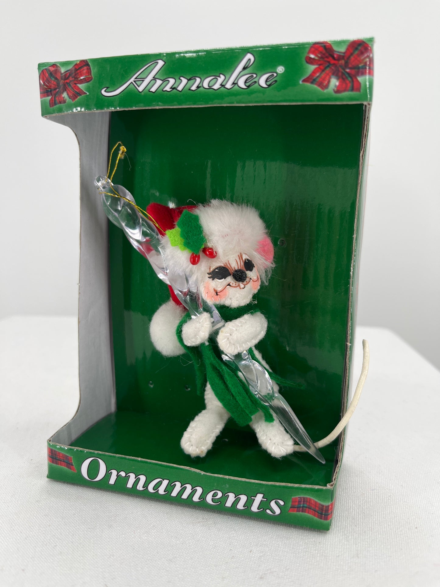 Icicle Mouse Annalee Doll Ornament 3”