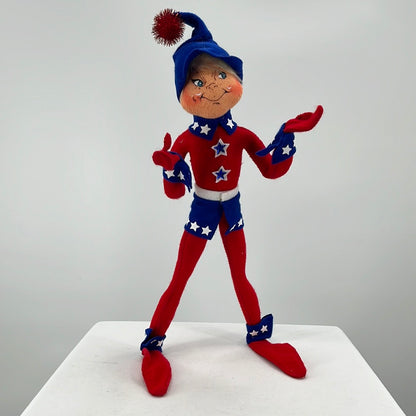 July 4th Elf Annalee Doll