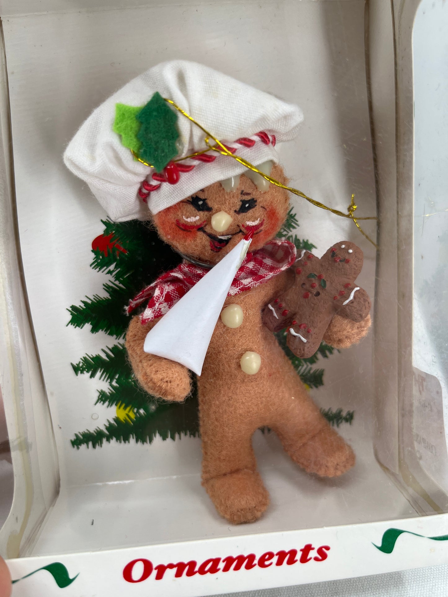 Gingerbread Chef Annalee Doll Ornament 4”