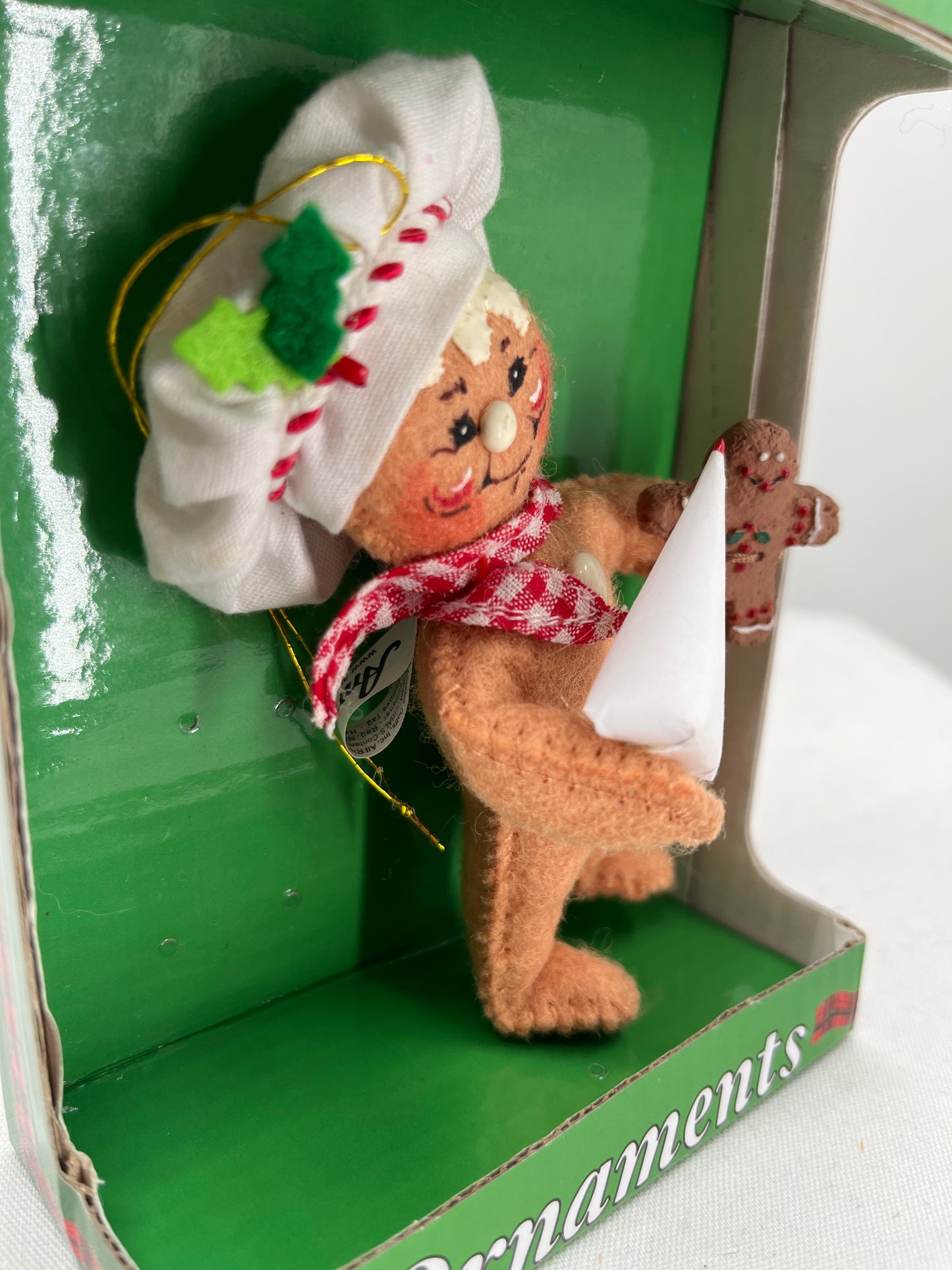 Gingerbread Chef Annalee Doll Ornament 4”