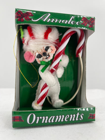 Sweet Candy Mouse Annalee Doll Ornament 3”