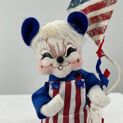 USA Overall Mouse Annalee Doll