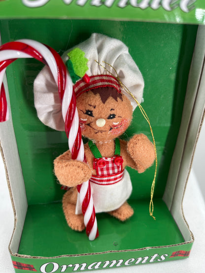 Sweet Gingerbread Ornament Annalee Doll