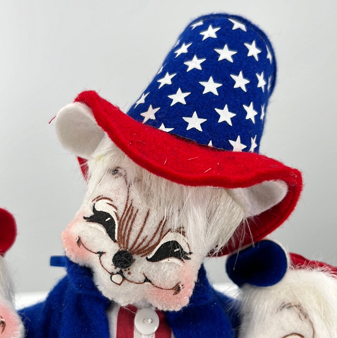 Patriotic Bunch Annalee Doll