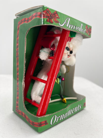 Light Up My Tree Mouse Annalee Doll Ornament 3”