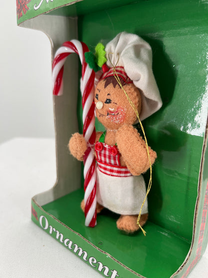 Sweet Gingerbread Ornament Annalee Doll