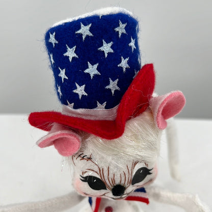 Patriotic Boy Mouse Annalee Doll