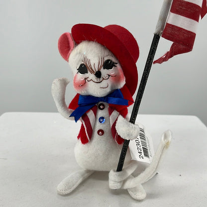 Patriotic Boy Mouse Annalee Doll