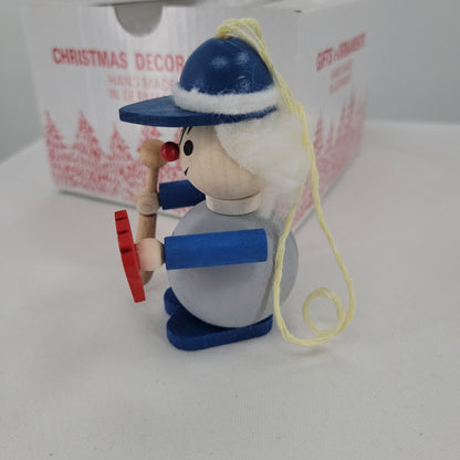 Baseball Player Ornament