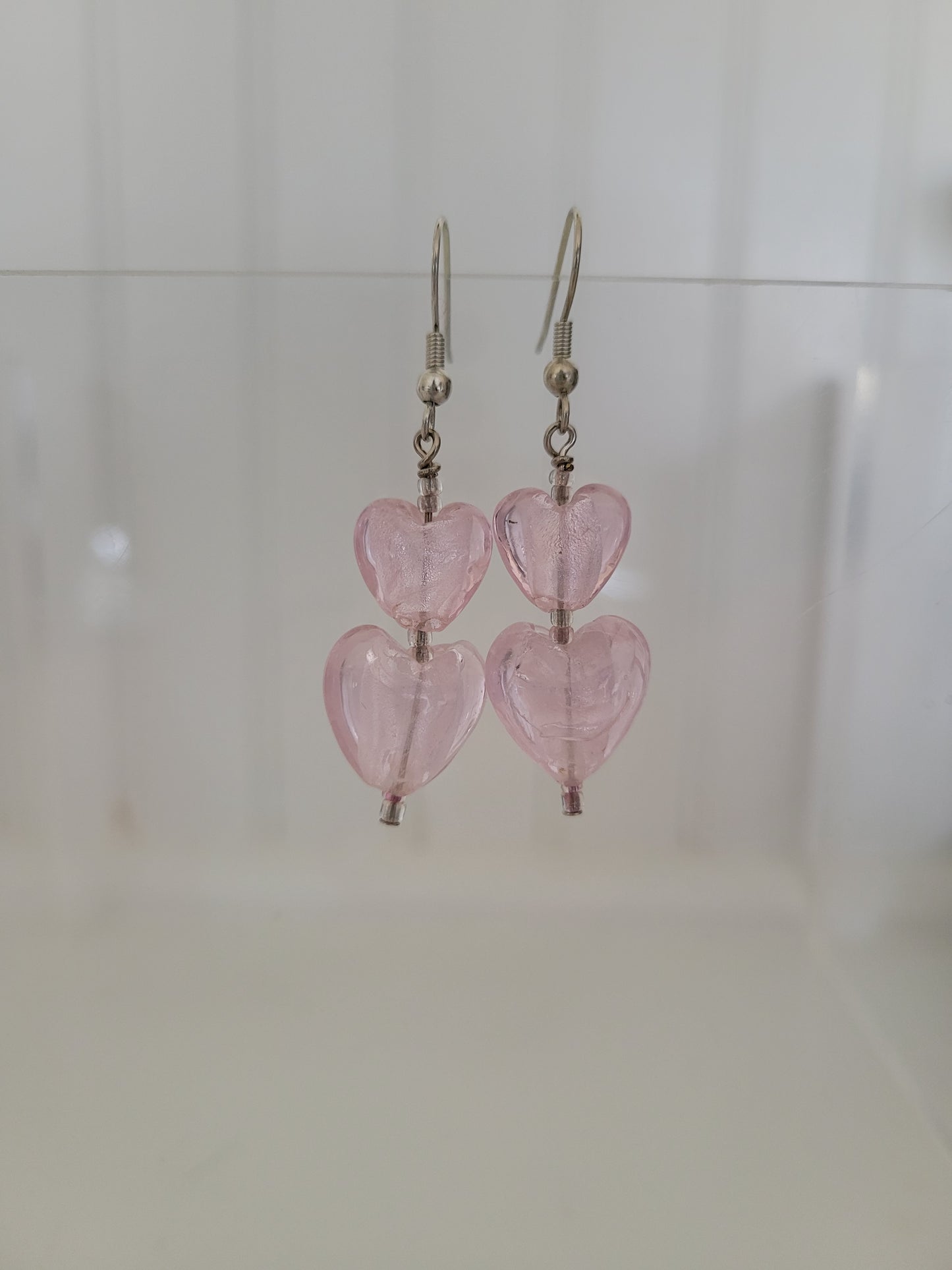 Heart Earrings - Handmade