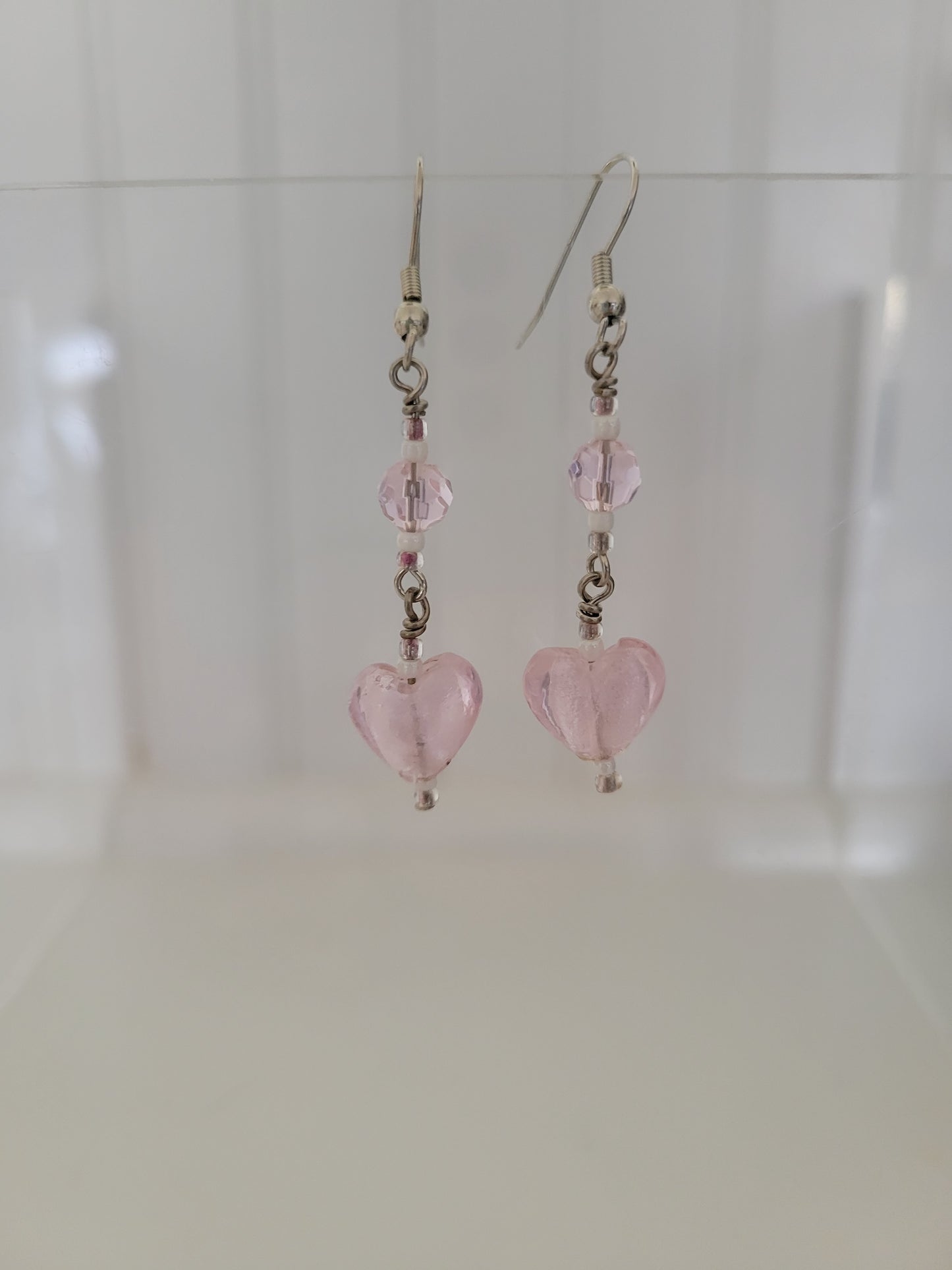 Heart Earrings - Handmade