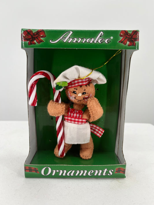 Sweet Gingerbread Ornament Annalee Doll