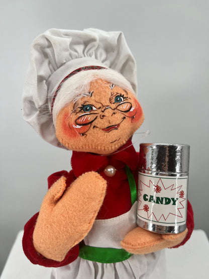 Mr. and Mrs. Chef Santa Annalee Doll (Set of 2)