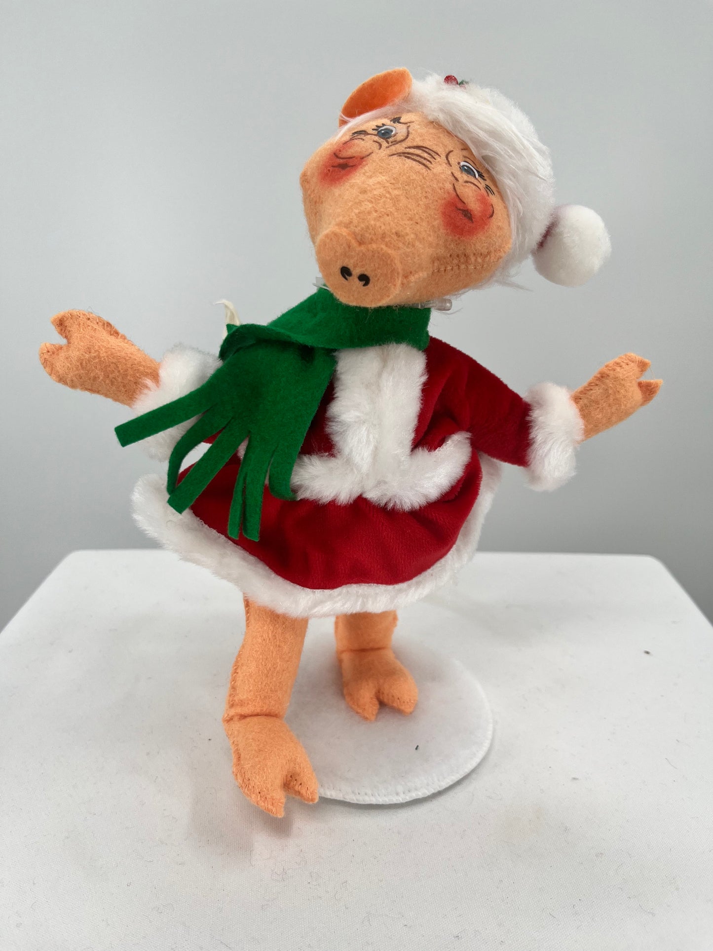 Christmas Jig Pig Annalee Doll