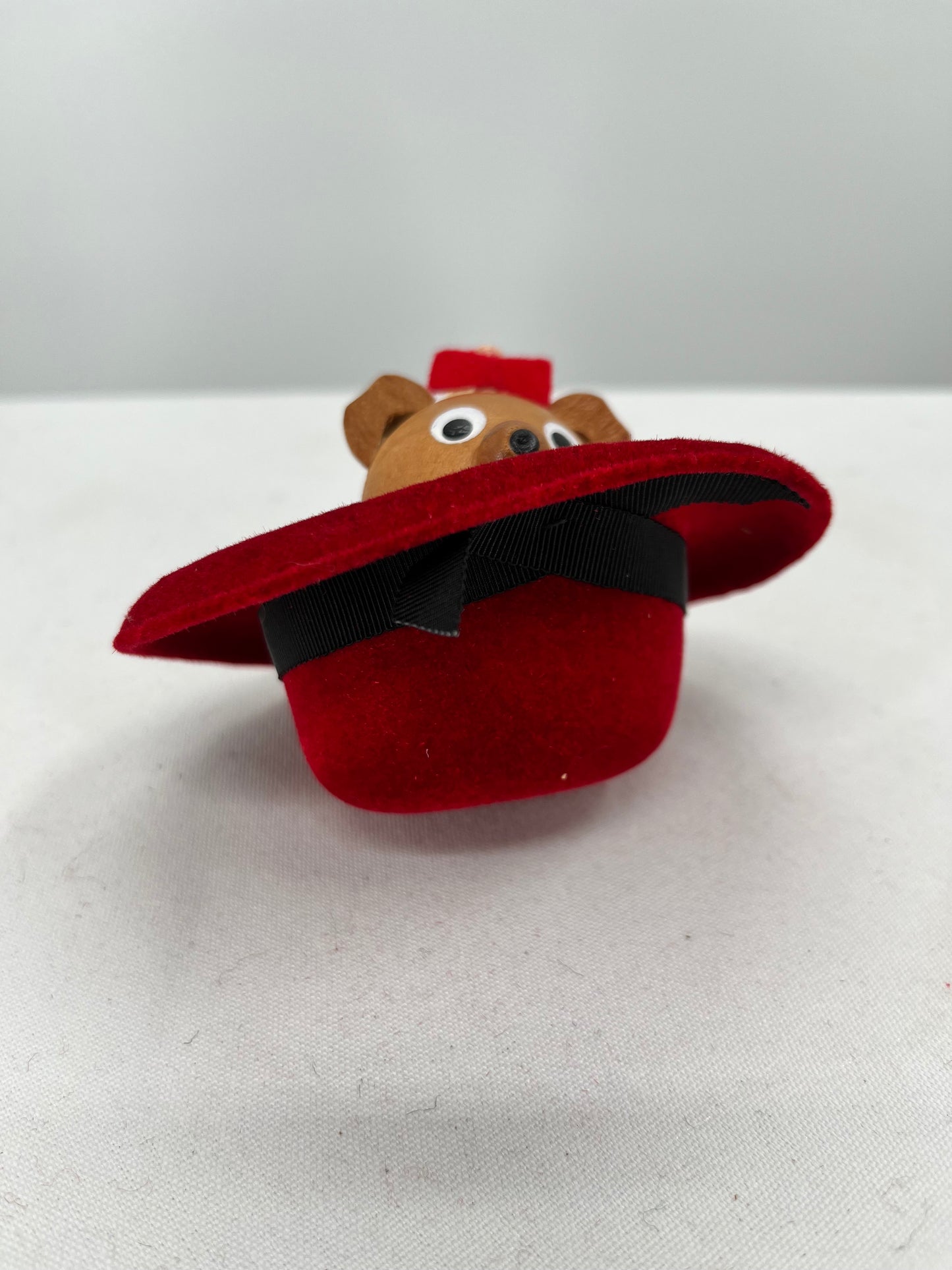 Bear in Hat Ornament