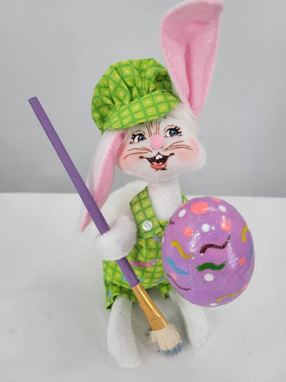 Easter Egg Artist Bunny Annalee Doll