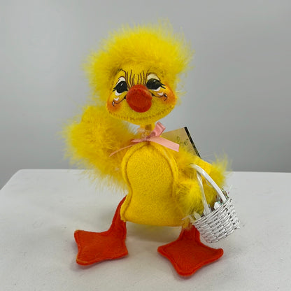 Easter Basket Ducky Annalee Doll