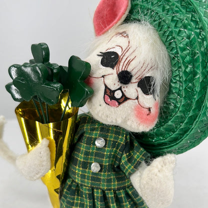 St. Patrick's Day Katie O’ Mouse Annalee Doll