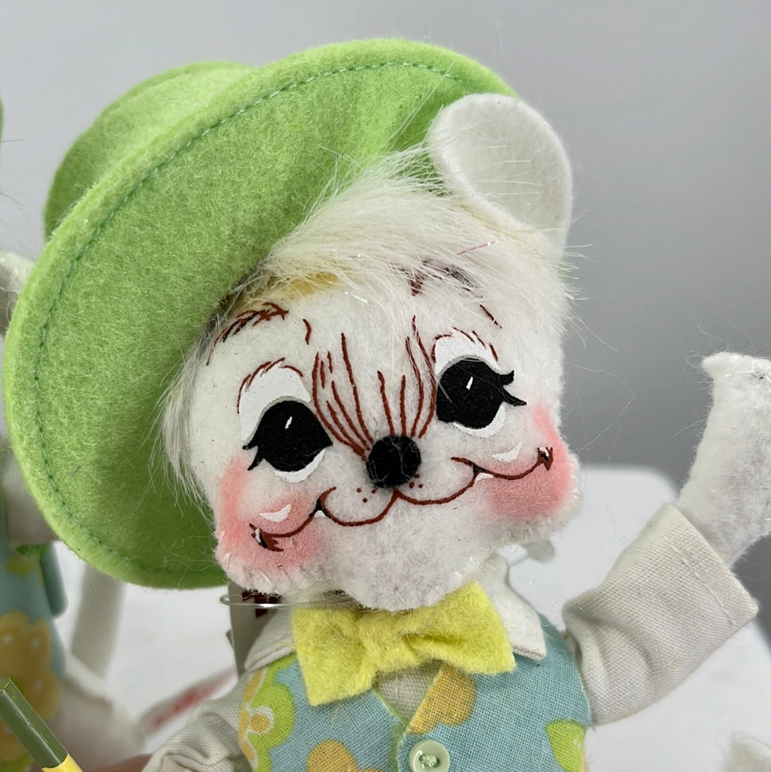 Spring Boy Mouse Annalee Doll